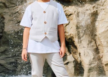 Ζακάρ παντελόνι για αγόρι | ΓΚΡΙ - Energiers - 